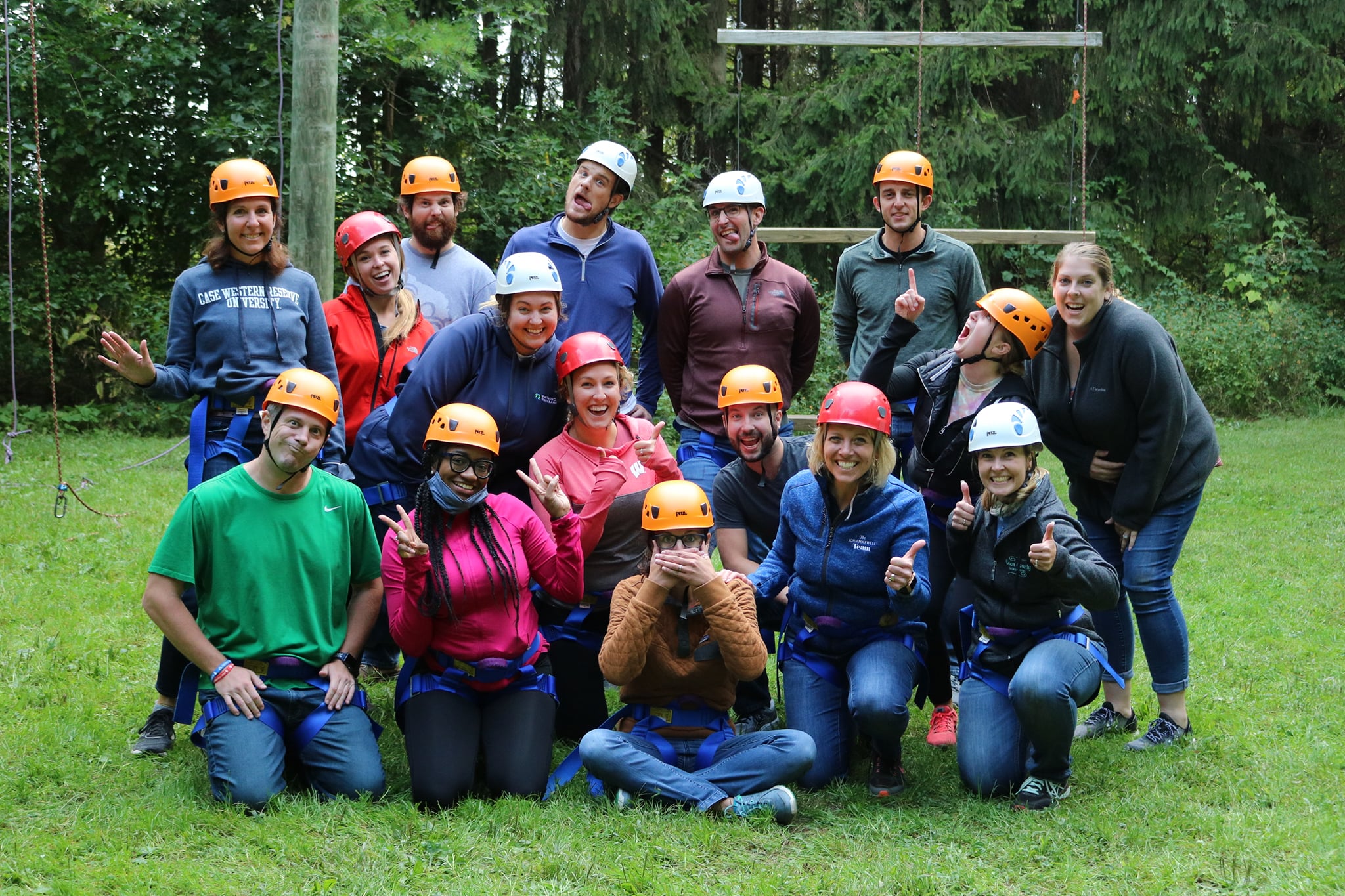 High Ropes Group photo
