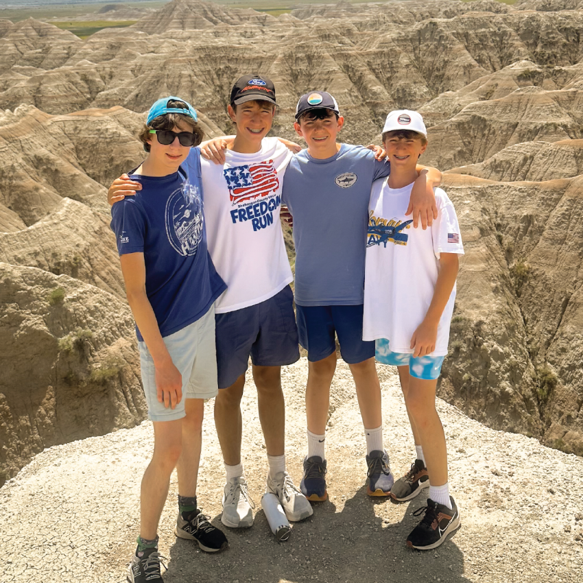 Badlands Group photo